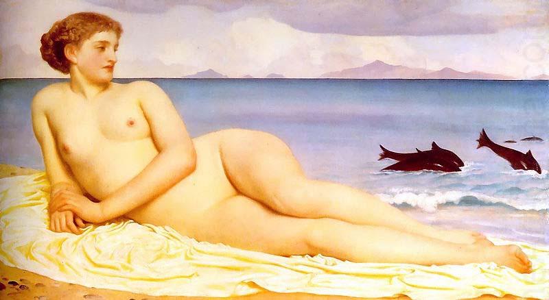 Actaea, the Nymph of the Shore, Lord Frederic Leighton